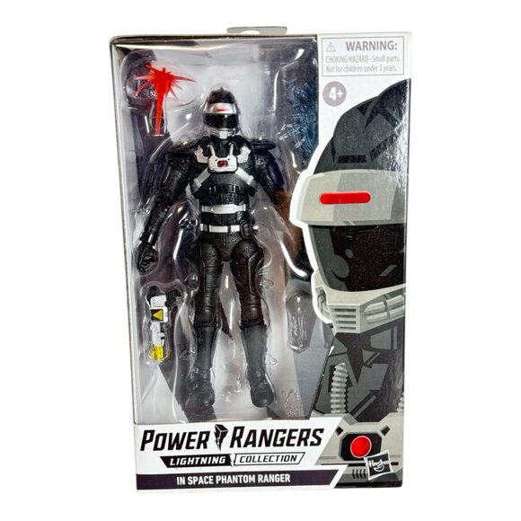 Power Rangers Lightning Collection In Space Phantom Ranger 6" Action Figure - Picture 5 of 5